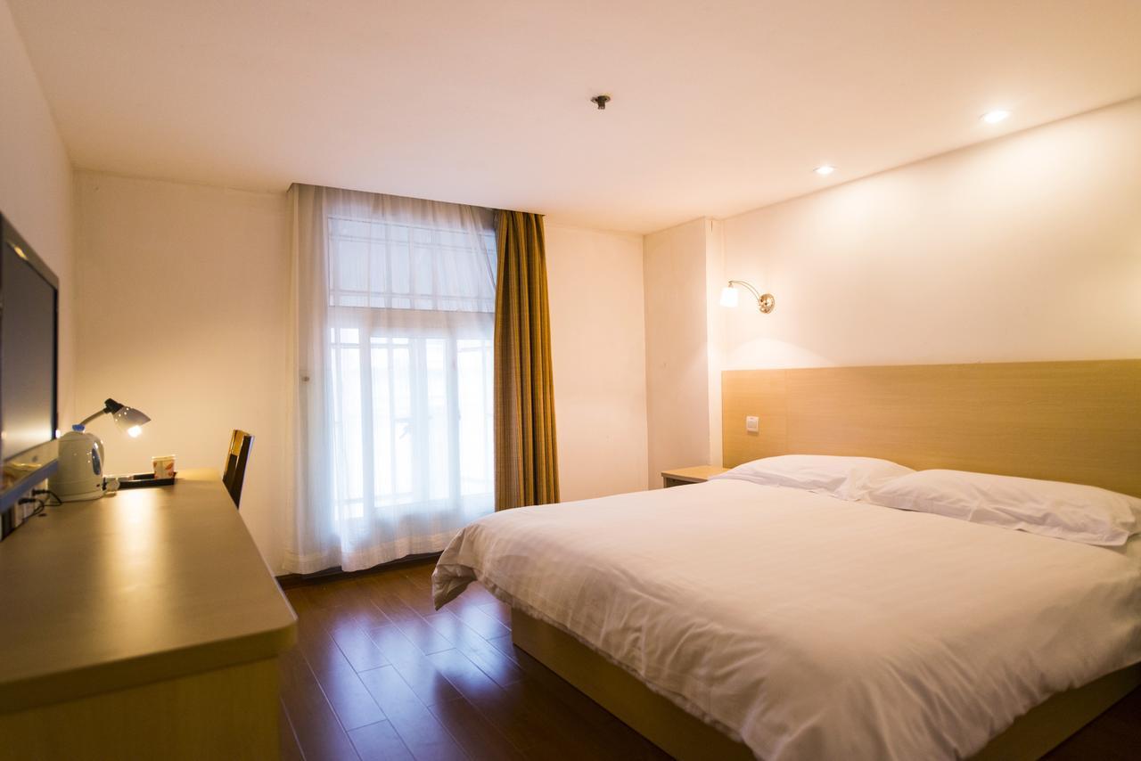 Motel Shanghai Pudong Avenue Yangpu Bridge Dış mekan fotoğraf