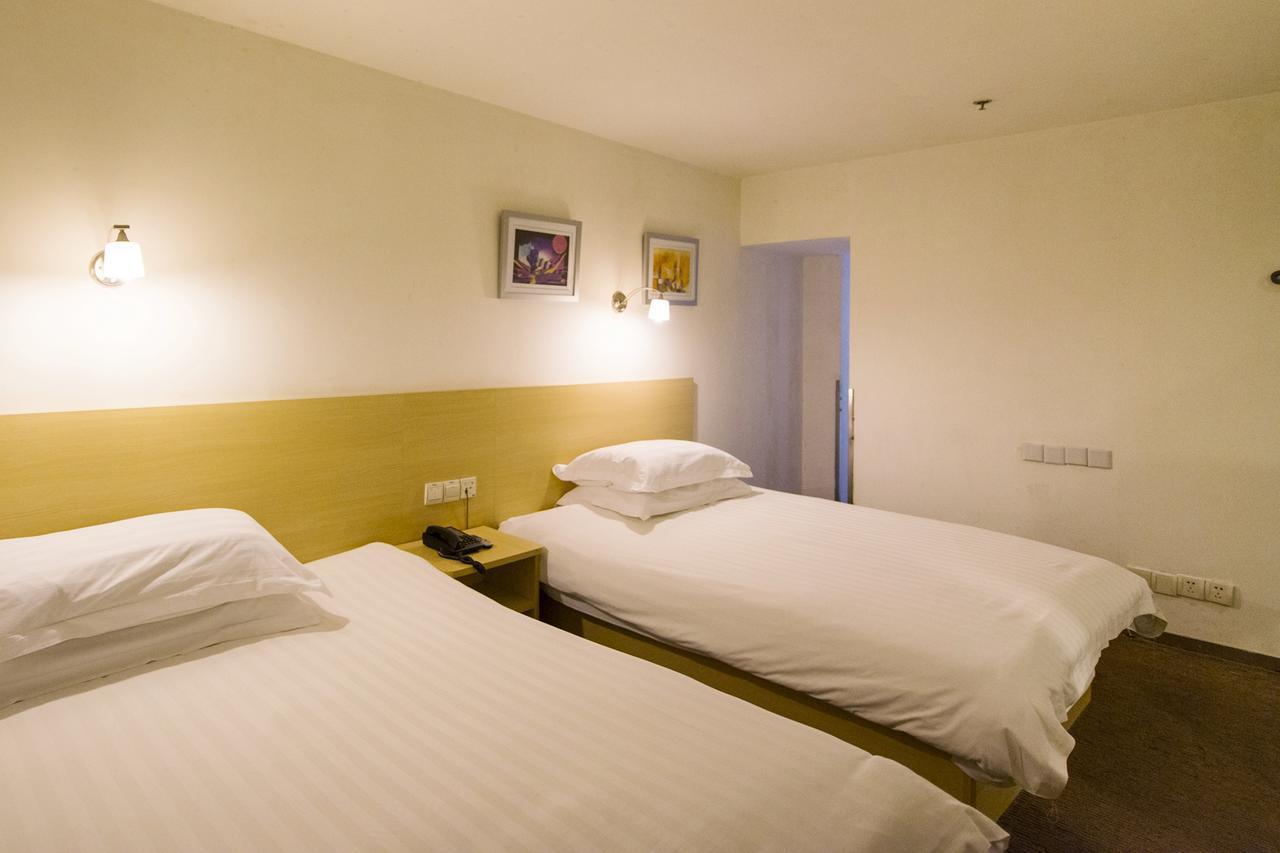 Motel Shanghai Pudong Avenue Yangpu Bridge Dış mekan fotoğraf
