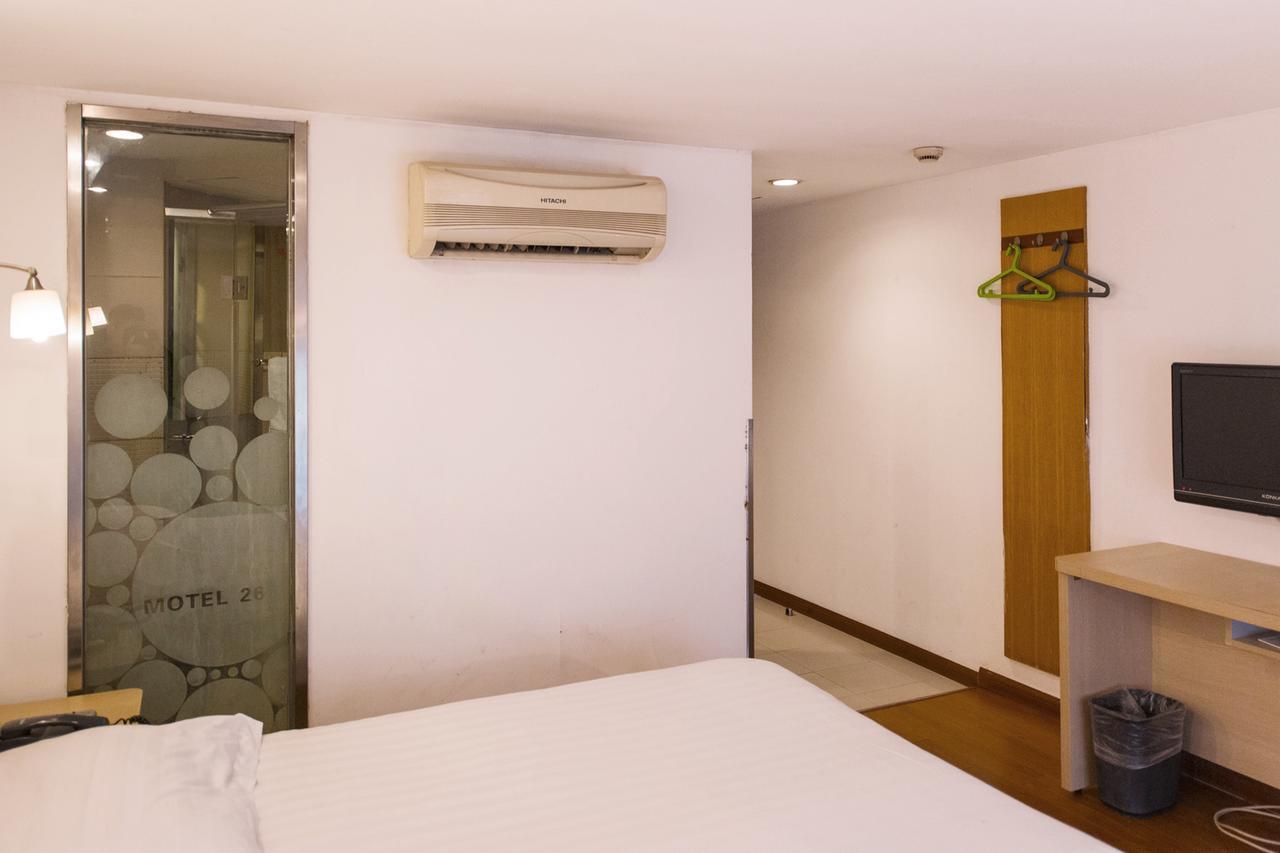 Motel Shanghai Pudong Avenue Yangpu Bridge Dış mekan fotoğraf