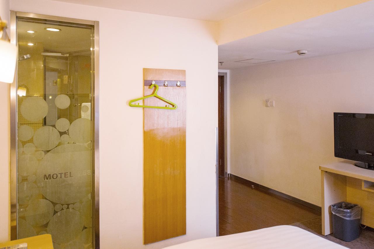 Motel Shanghai Pudong Avenue Yangpu Bridge Dış mekan fotoğraf