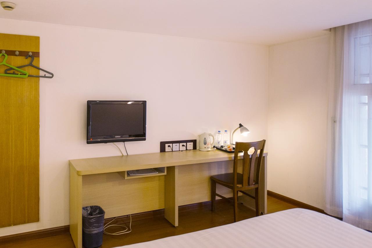 Motel Shanghai Pudong Avenue Yangpu Bridge Dış mekan fotoğraf