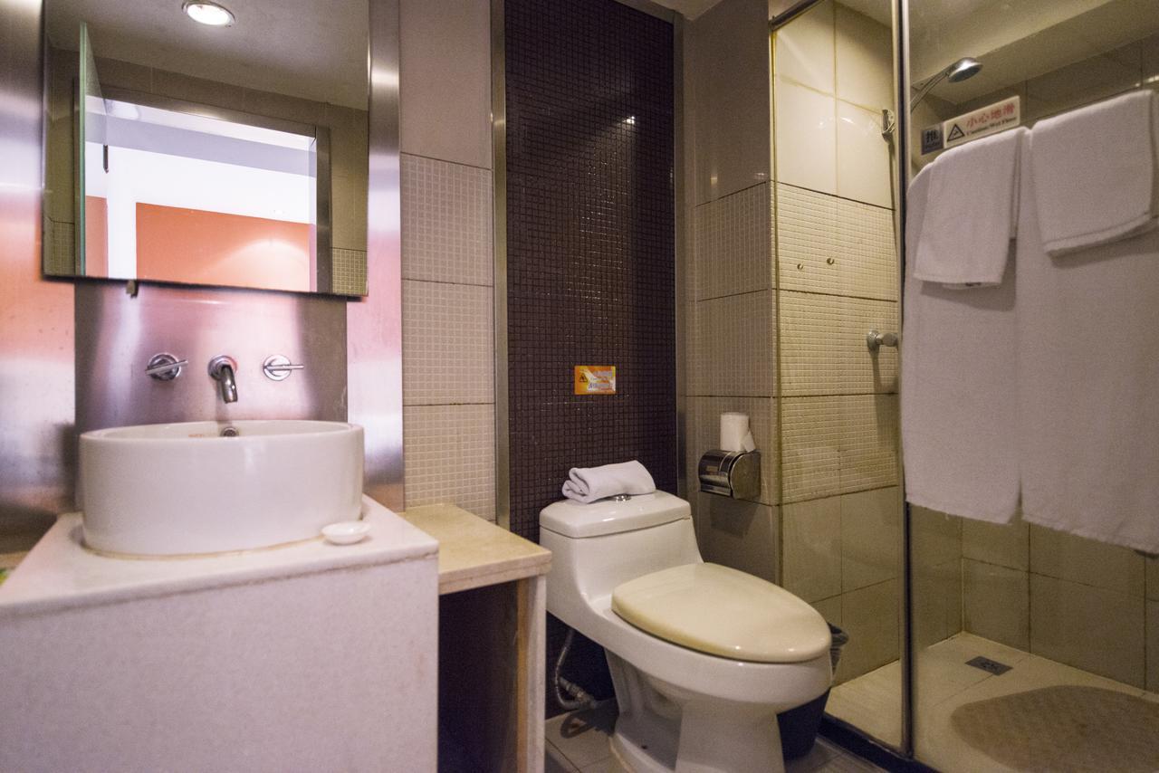 Motel Shanghai Pudong Avenue Yangpu Bridge Dış mekan fotoğraf