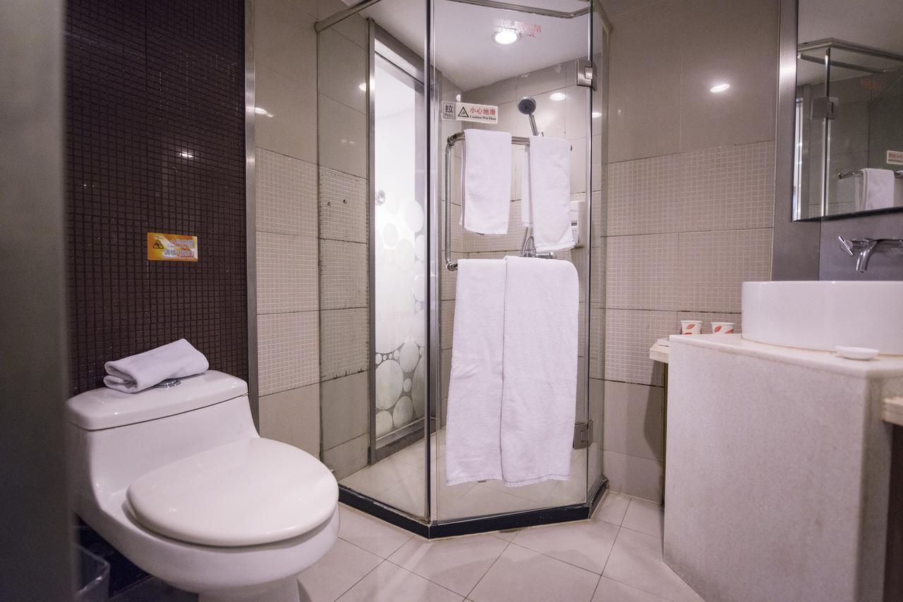 Motel Shanghai Pudong Avenue Yangpu Bridge Dış mekan fotoğraf