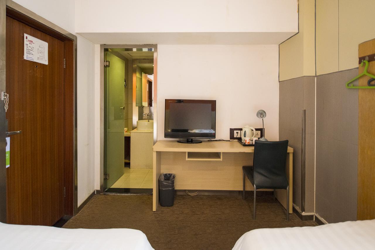 Motel Shanghai Pudong Avenue Yangpu Bridge Dış mekan fotoğraf