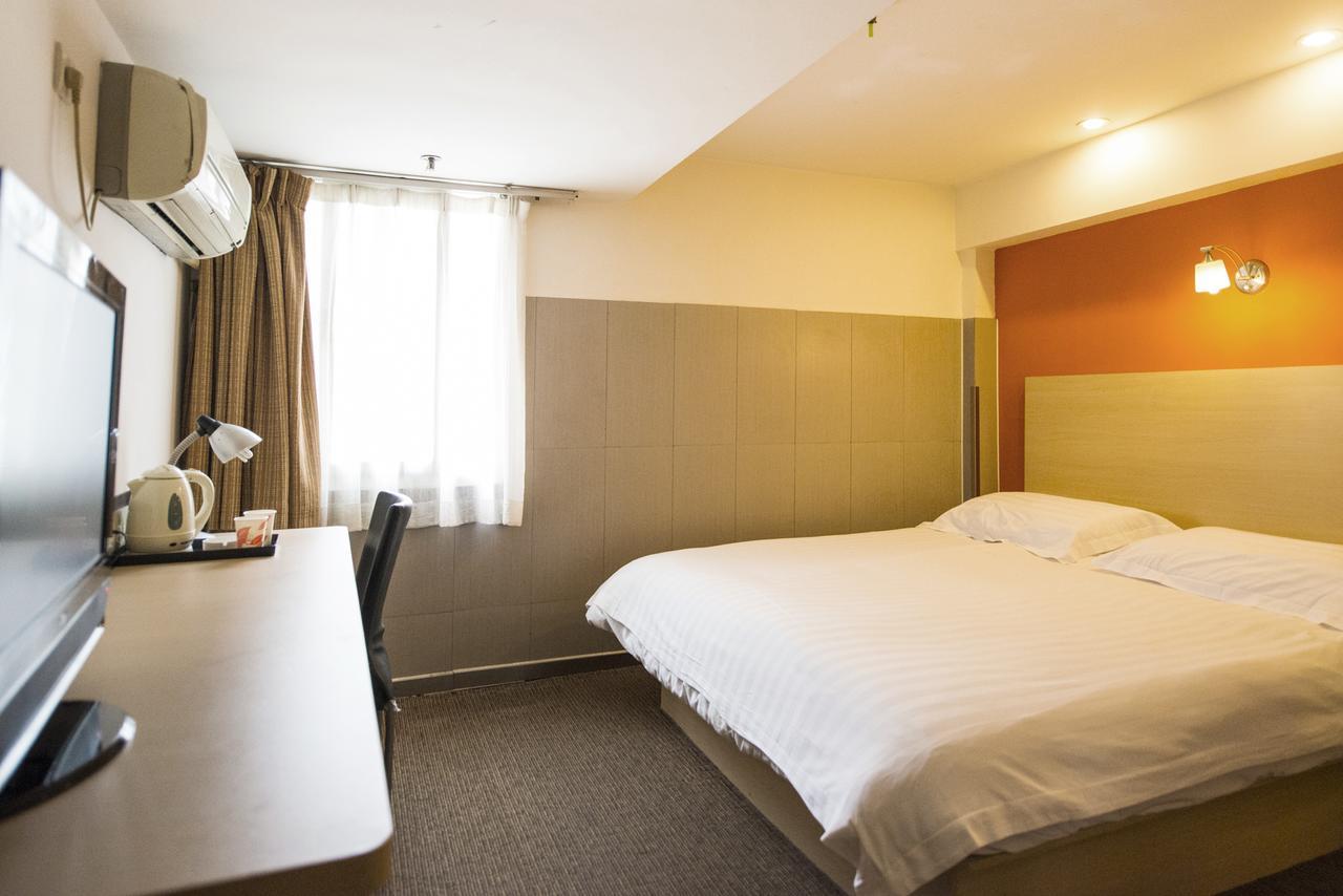 Motel Shanghai Pudong Avenue Yangpu Bridge Dış mekan fotoğraf